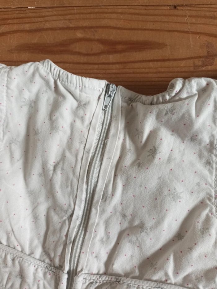 Robe bouffante motif étoile et pois rose - photo numéro 4