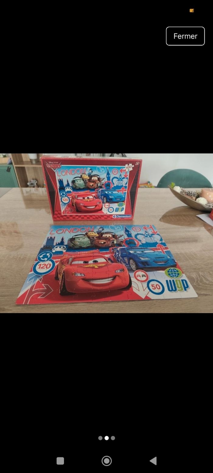 Puzzle Cars 100 pièces - photo numéro 2