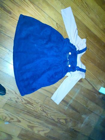 Robe velours+haut