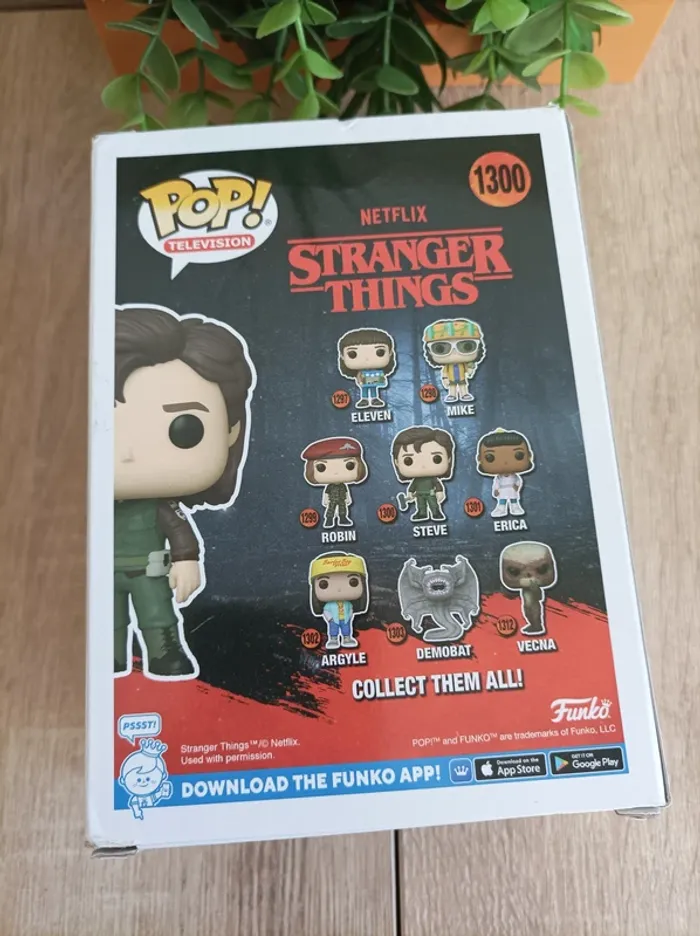 Figurine Steve Funko Pop Television Stranger Things 1300 - photo numéro 4