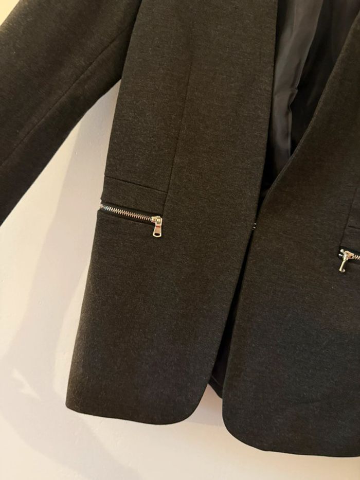 Blazer gris Etam - photo numéro 2
