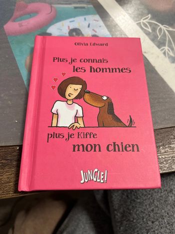 Livre plus je connais les hommes plus je kiffe mon chien