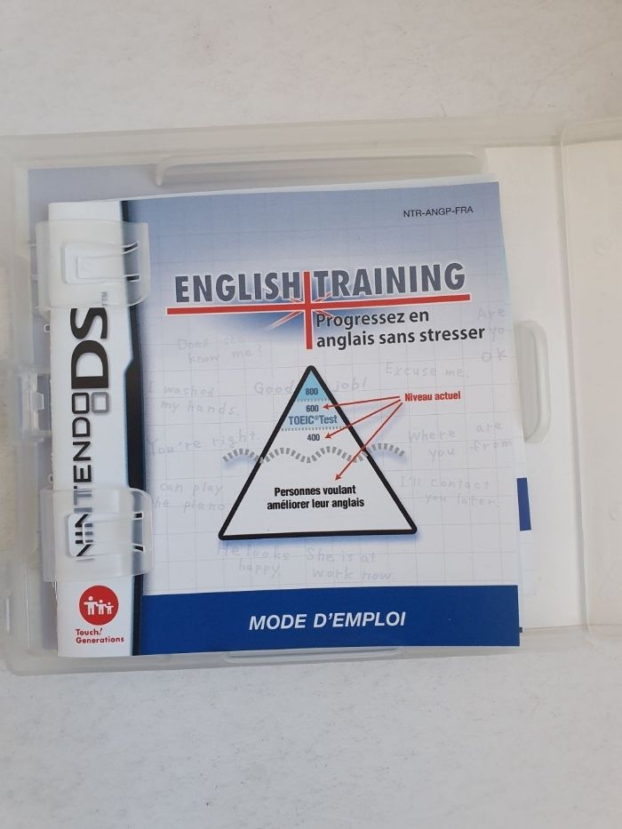English training pour Nintendo DS - photo numéro 3