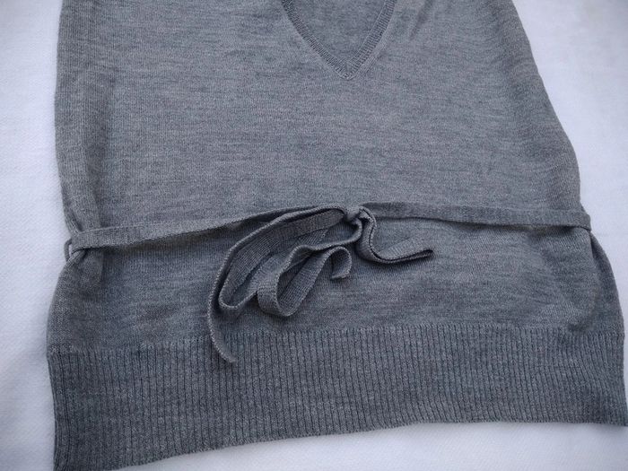 Pull sans manche gris - photo numéro 4