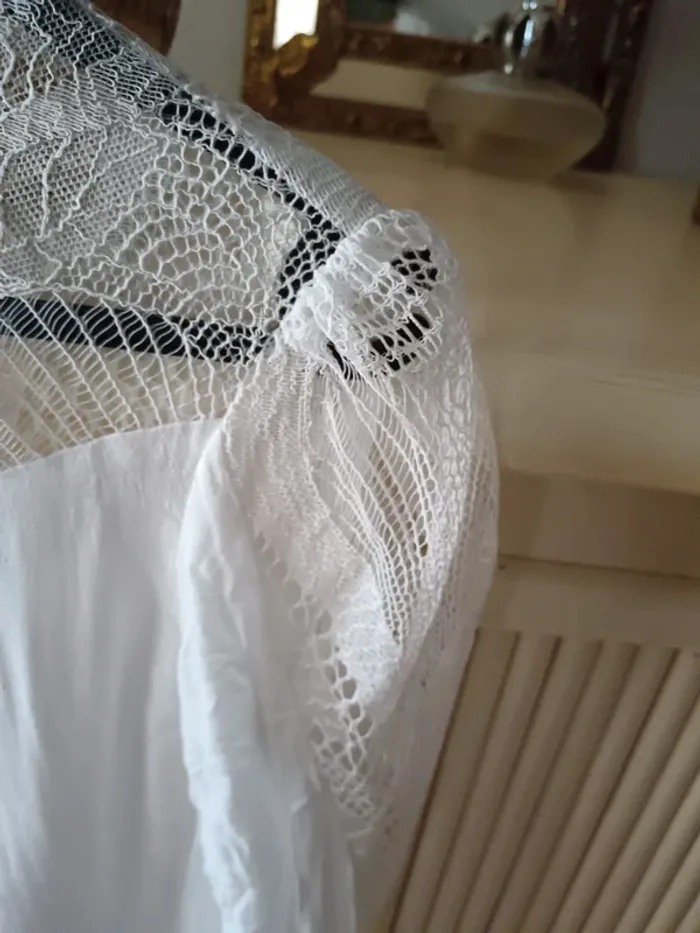 Blouse dentelle Maje taille 1 - photo numéro 3