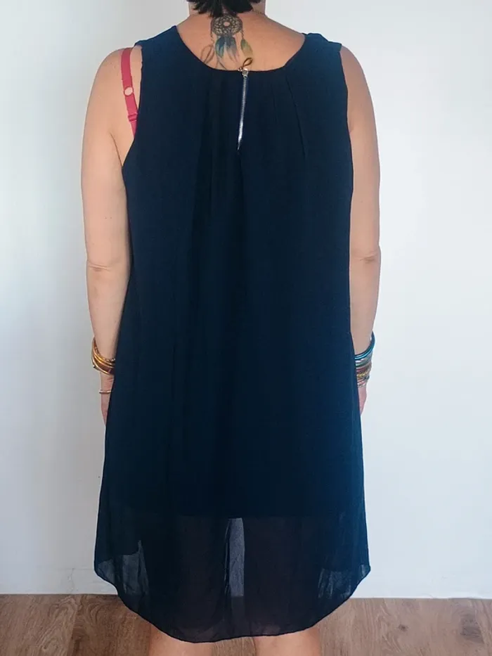 Robe bleu marine chic - marque Best Life - taille L - photo numéro 2