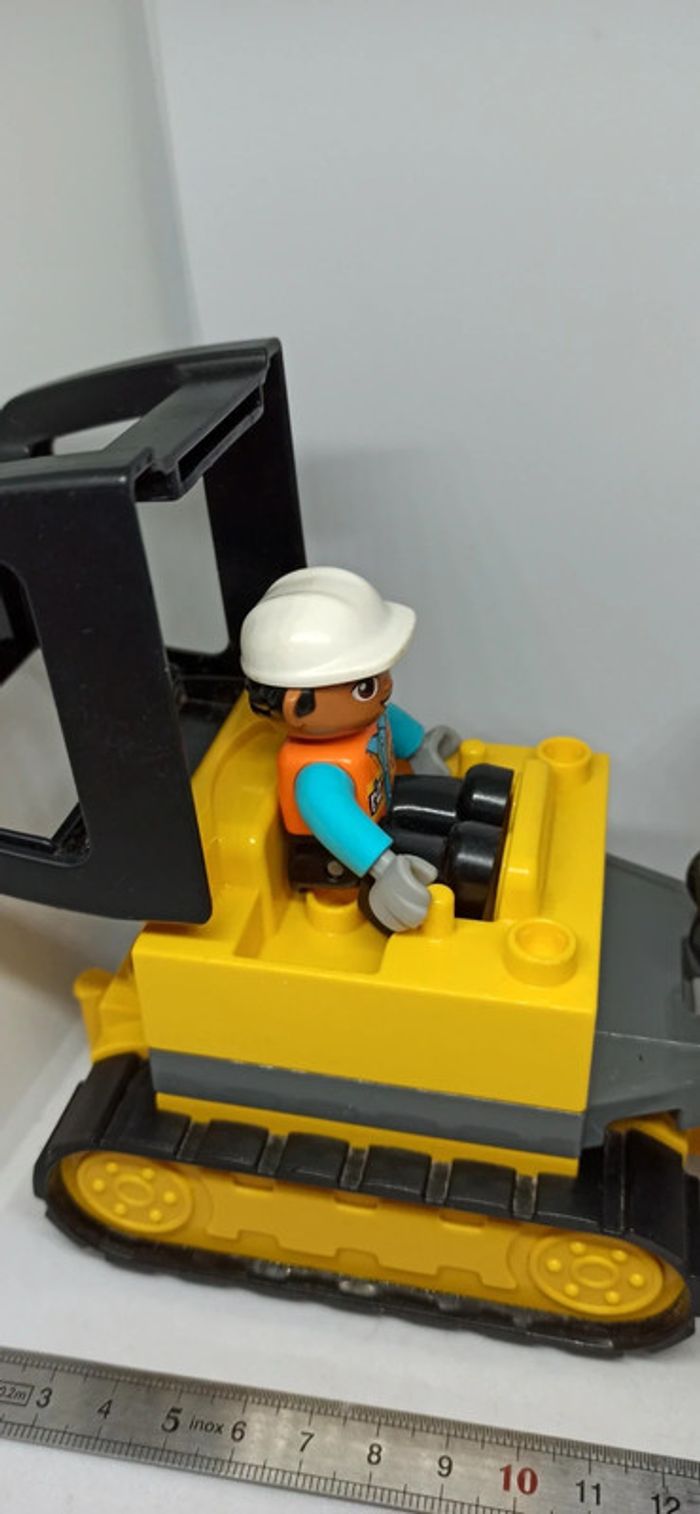 Véhicule bulldozer lego duplo - photo numéro 11