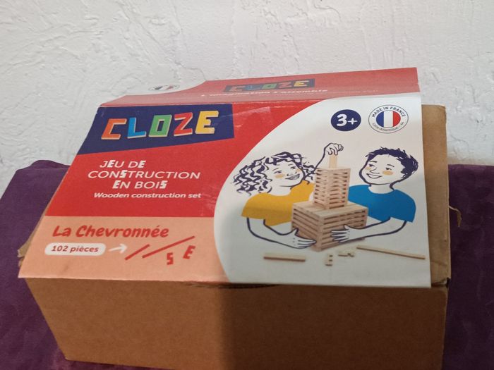 Jeu de construction en bois Cloze - photo numéro 4