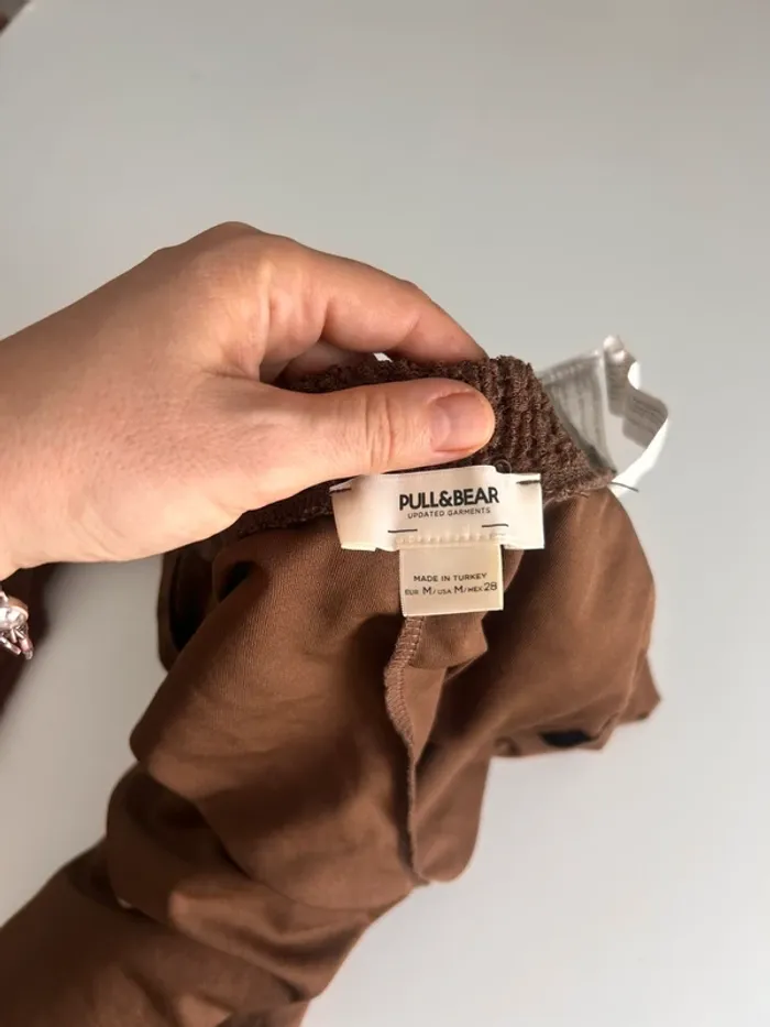 Pantalon léger ajouré Pull&Bear M - photo numéro 4