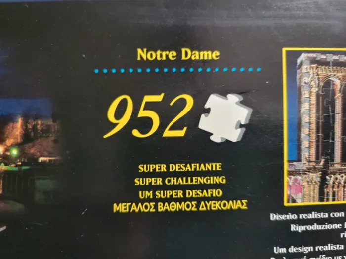 Puzzle 3D Notre dame de Paris MB - photo numéro 3