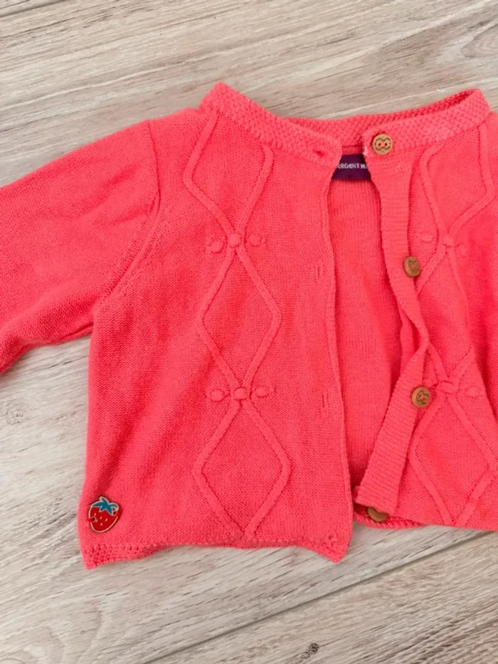 Gilet rose - photo numéro 2