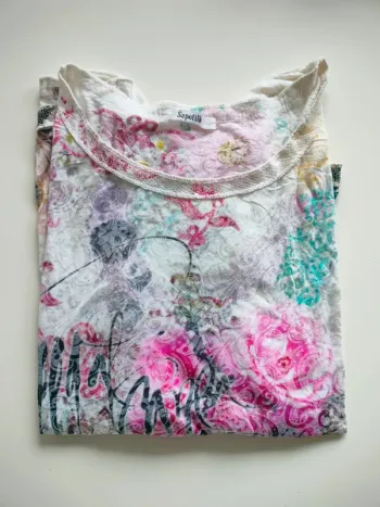 T-shirt coloré Sapotille taille L