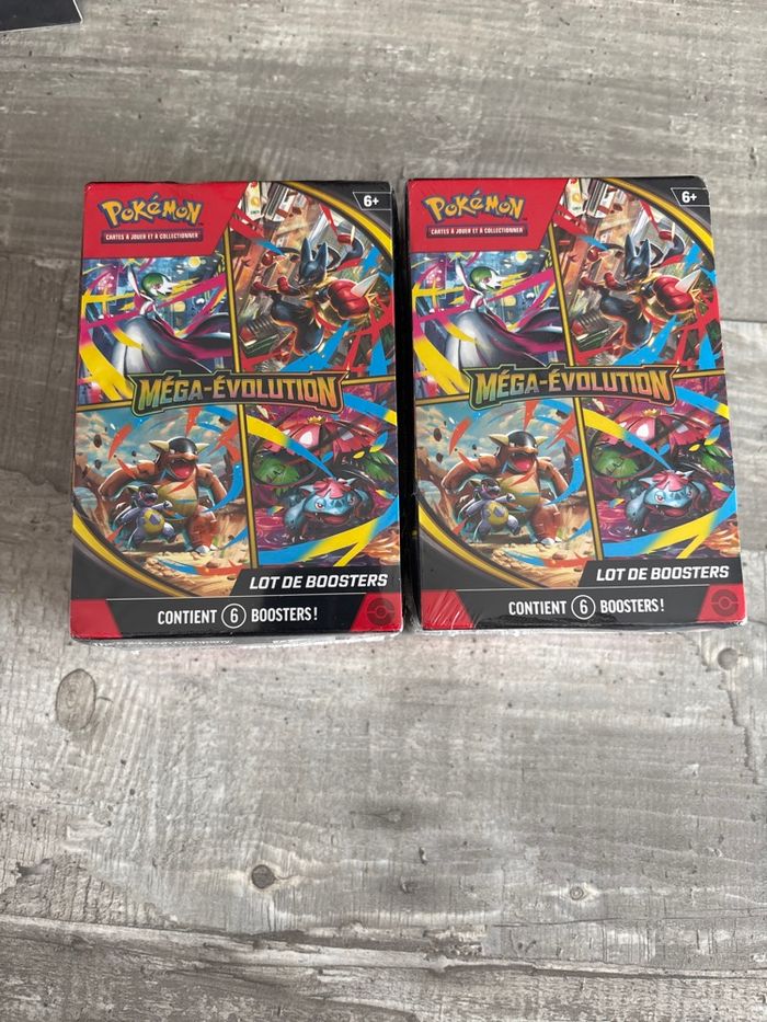 Lot de 2 bundle mega évolution