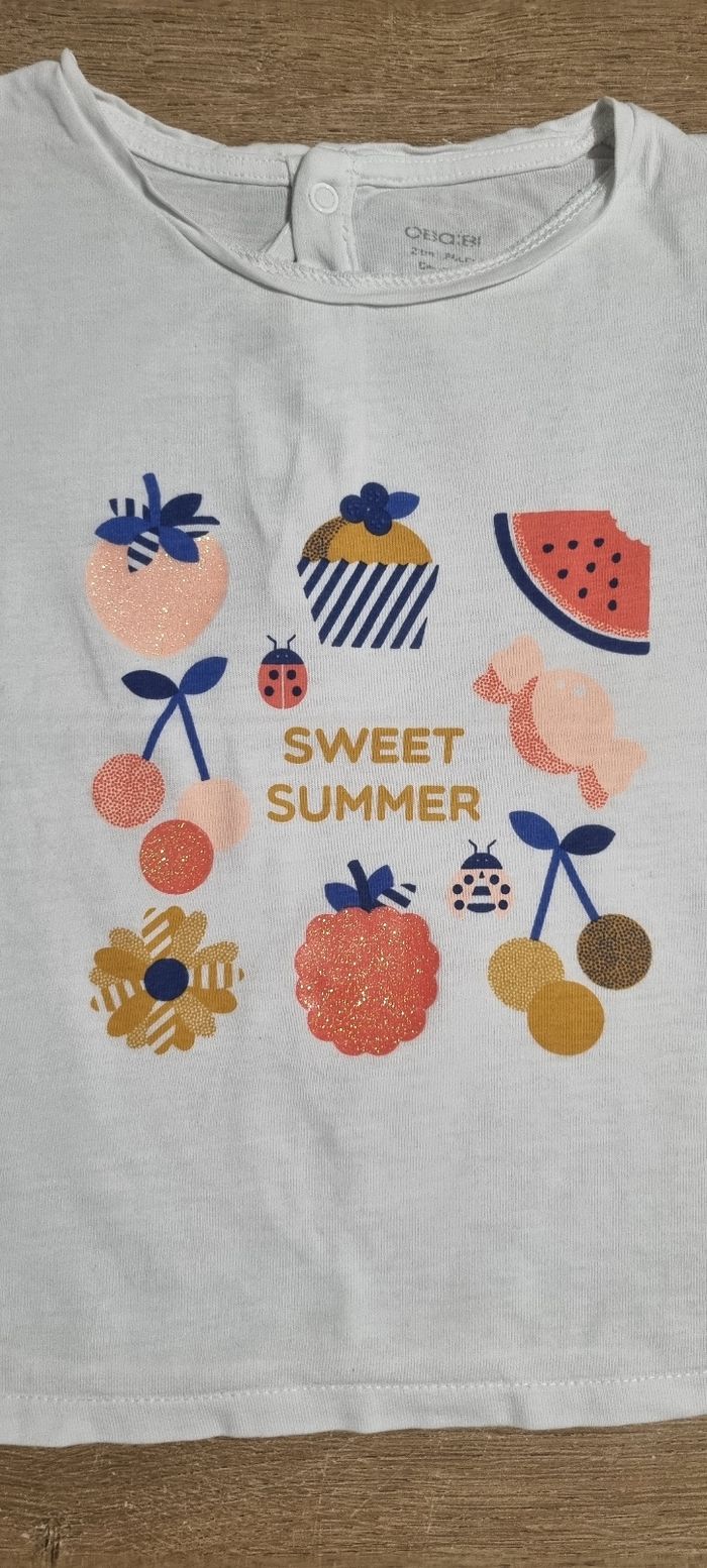 T-shirt MC 24 mois - photo numéro 2