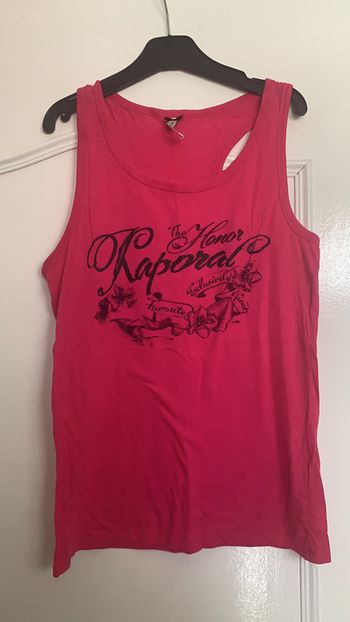 Débardeur été rose Kaporal taille S