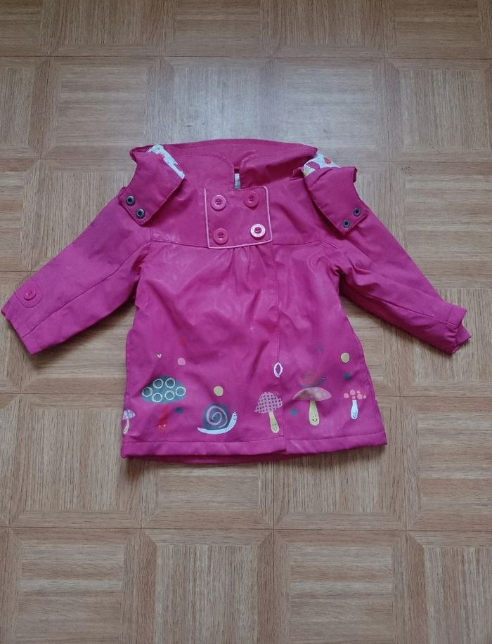 Manteau imperméable fille