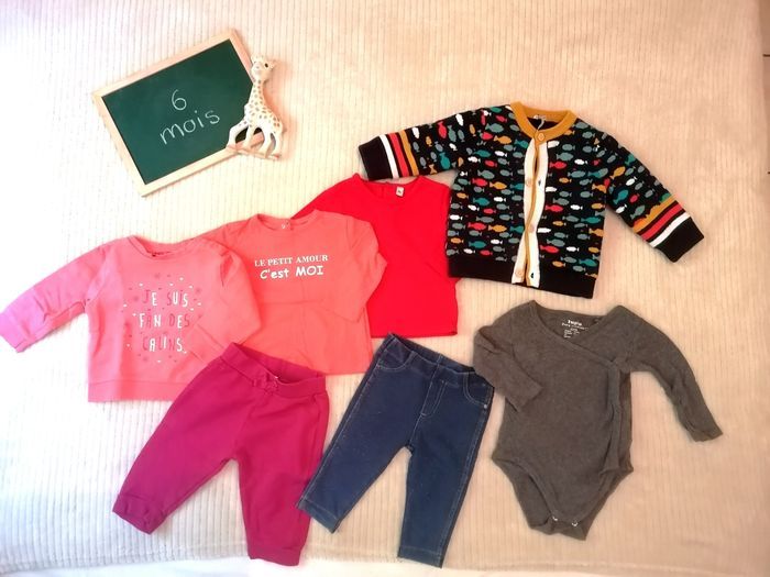 Lot de vêtements 6 mois
