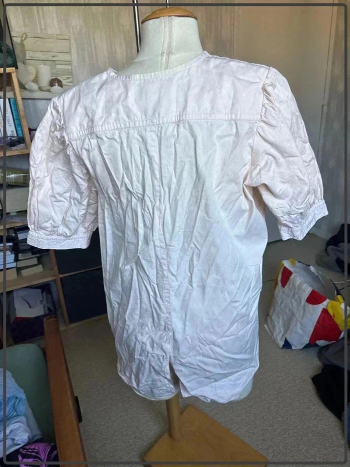 Blouse manche courte taille 46 marque Yves Saint Laurent - photo numéro 3