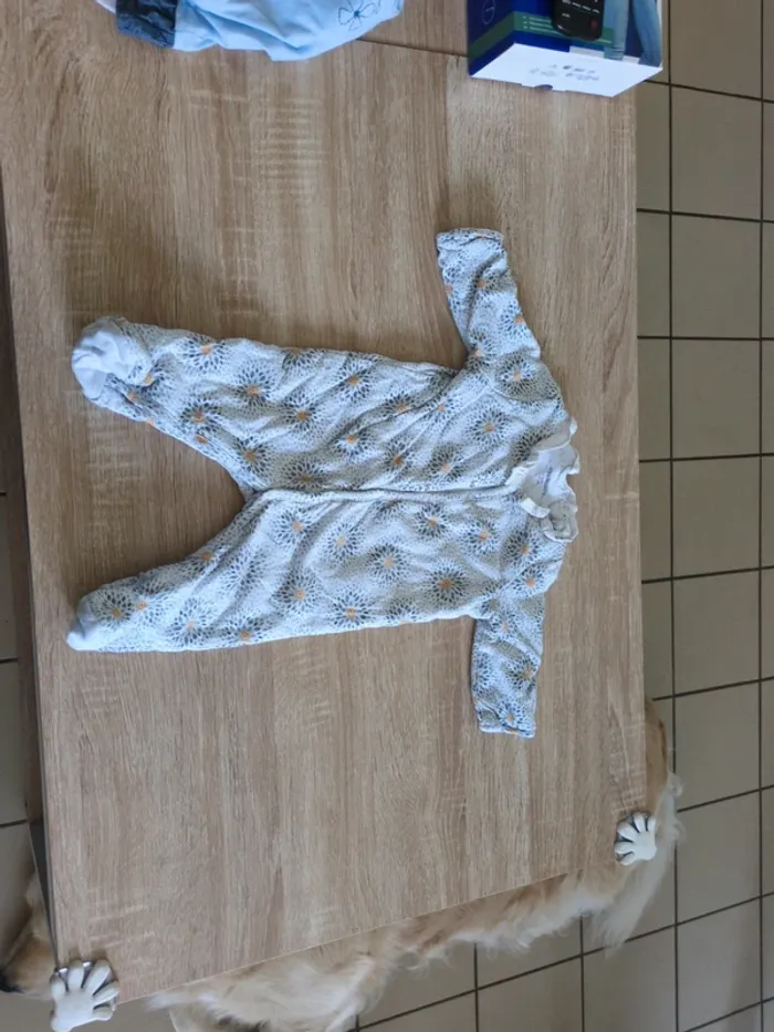 Pyjama grenouillère chaude du pareil au même 3 mois