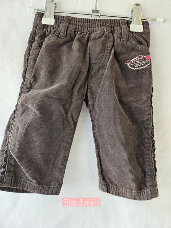 Pantalon 3 mois
