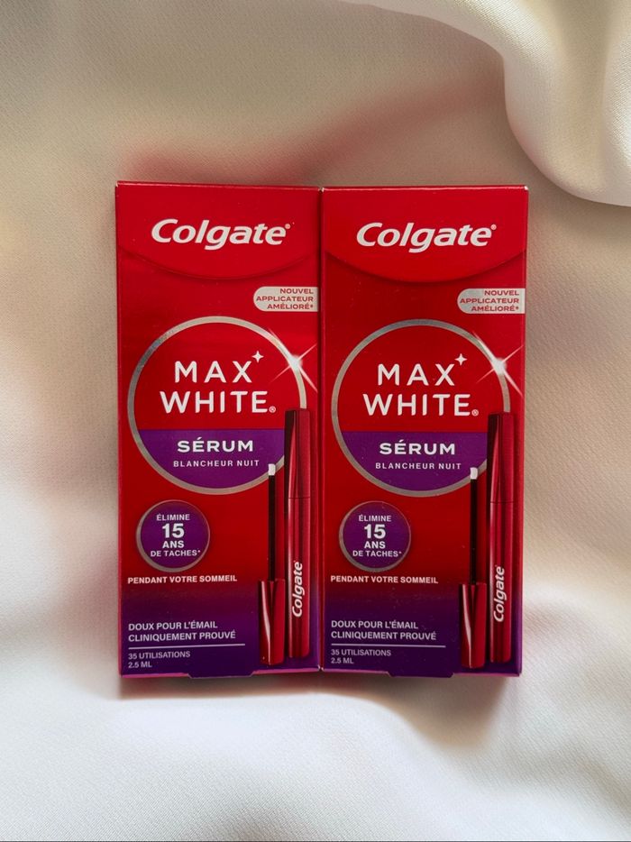 Lot Colgate Max white