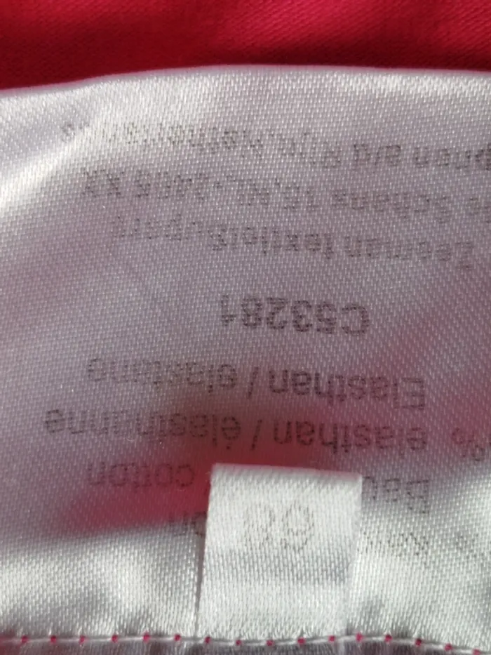 Ensemble jegging boléro fuschia Zeeman taille 6 mois - photo numéro 4