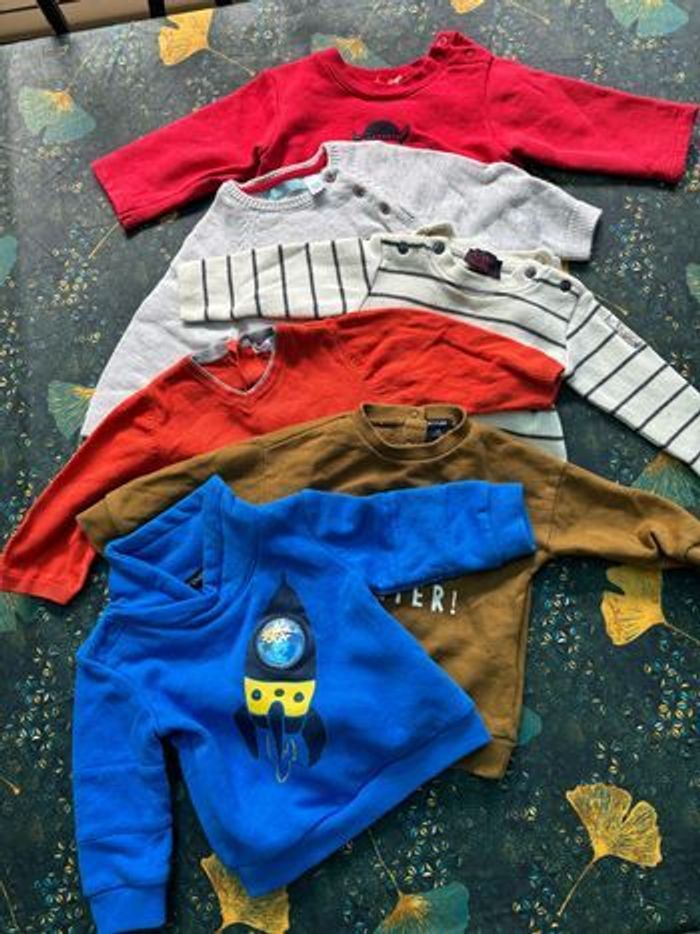 Lot vêtements bébé garçon hiver 6 mois - photo numéro 5
