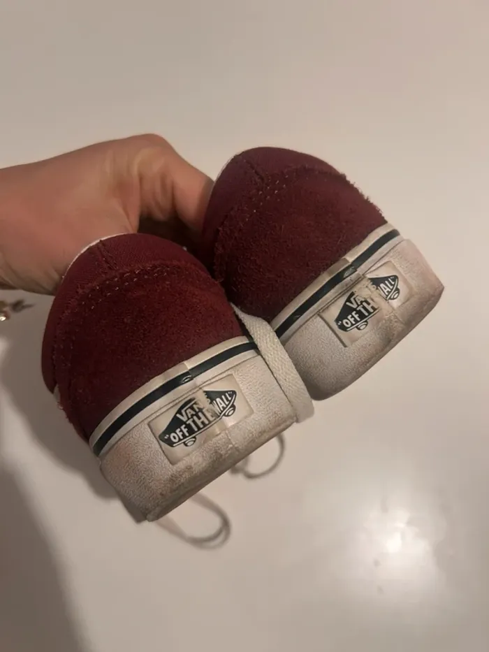 Vans Old Skool Plate-forme p36 bordeaux - photo numéro 3