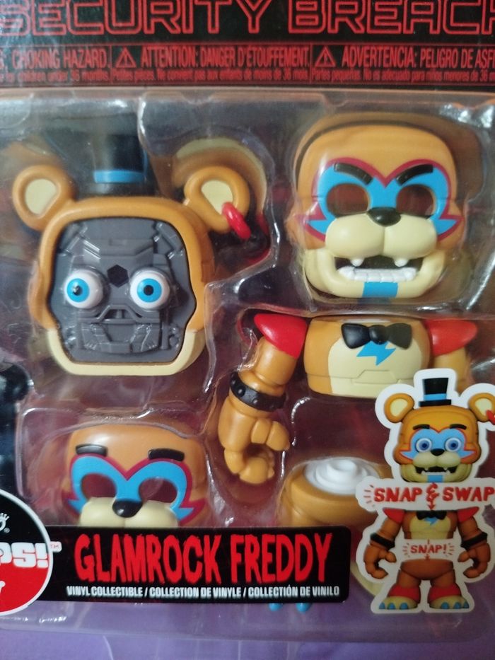 Funko snaps - Five night at Freddy's - Glamrock Freddy - photo numéro 2