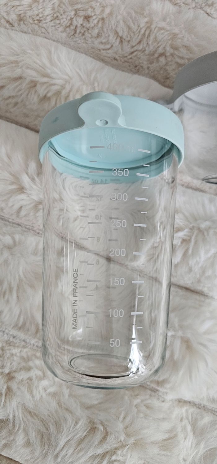 Lot de 8 pots en verres Béaba différents formats - photo numéro 8