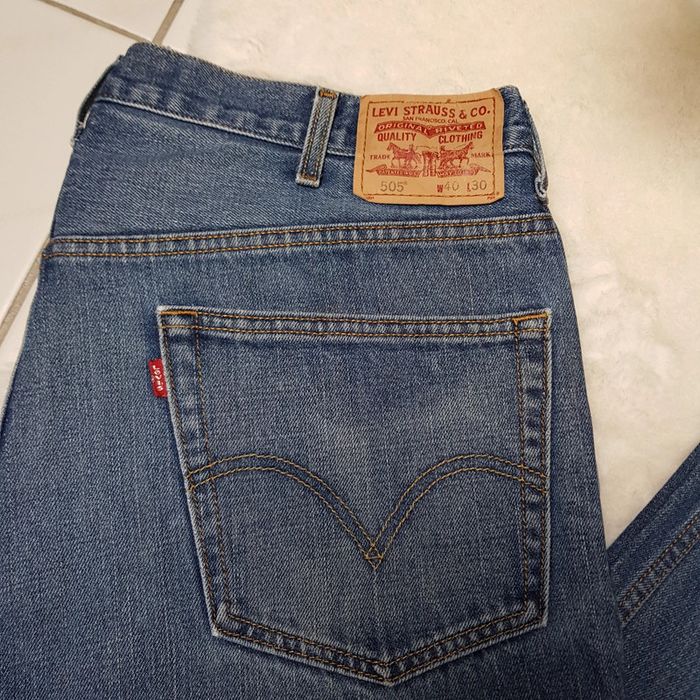 Jean Levi's 505 W40 L30 Bleu - photo numéro 5