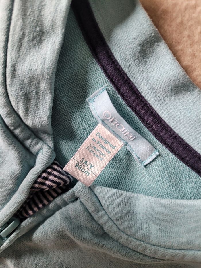 Gilet obaibi 3 ans 98 cm - photo numéro 5