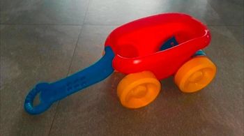 Chariot ramasse Mega Bloks à tirer