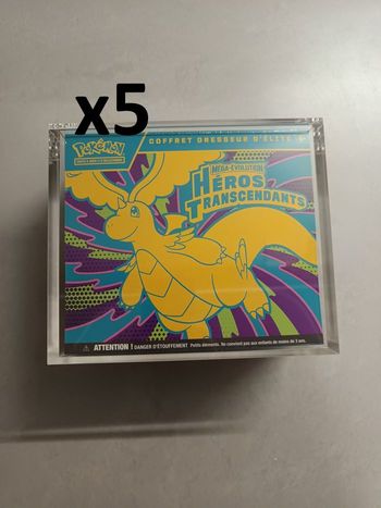 Lot x5 protections ETB