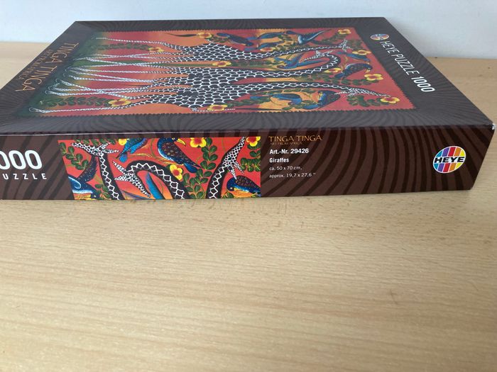 puzzle tinga tinga 1000 pièces art from Africa - photo numéro 7