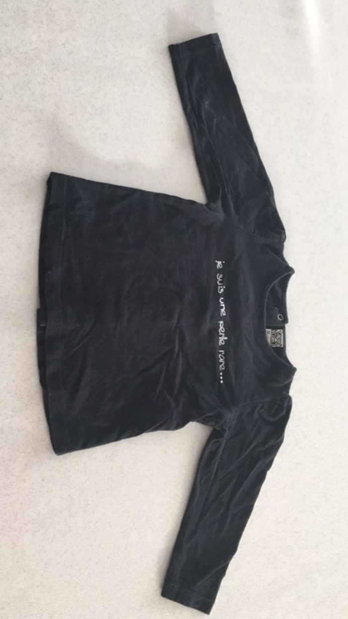 T-shirt à manches longues Fille 12 mois