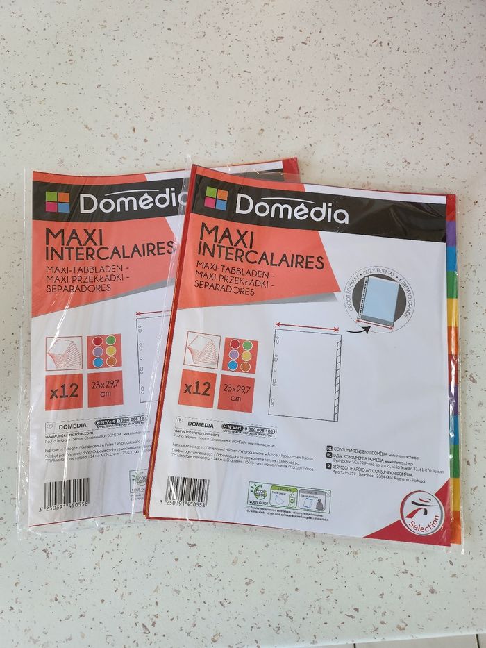 Classeurs + intercalaires - photo numéro 4