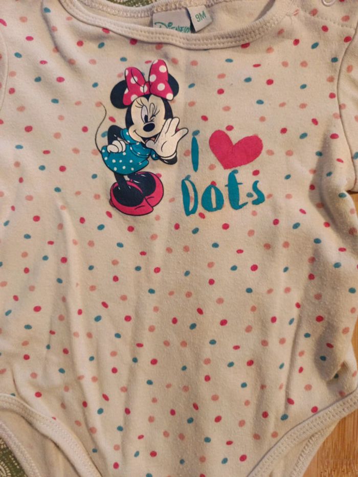 Robe et body Disney taille 9m - photo numéro 3
