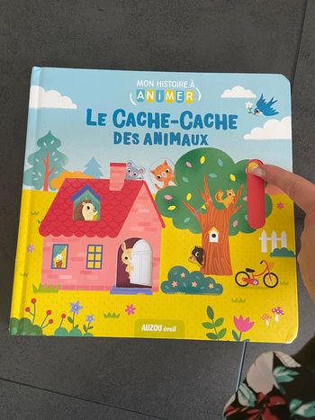 Livre animé avec tirettes