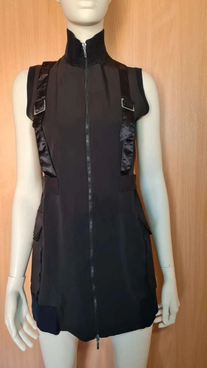 Tunique/robe sangle noire - photo numéro 2