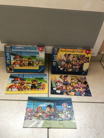 3 puzzles Paw Patrol