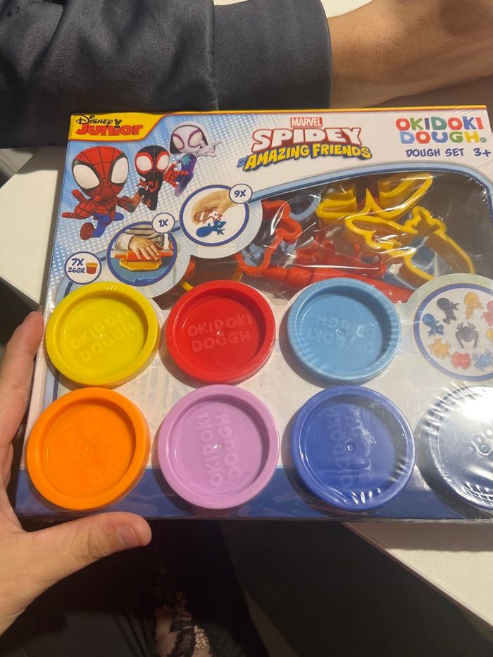 Créatif, enfants, Spiderman