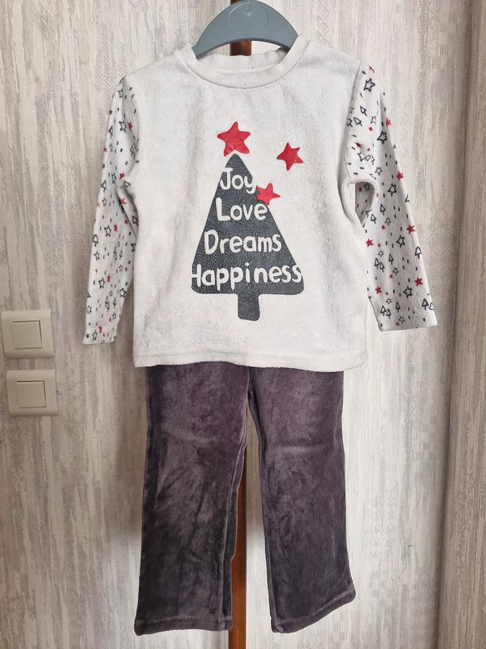 🎯 Ensemble pyjama enfant - Orchestra - Taille 2 ans - Haut/Bas - Coton/Polyester - photo numéro 2