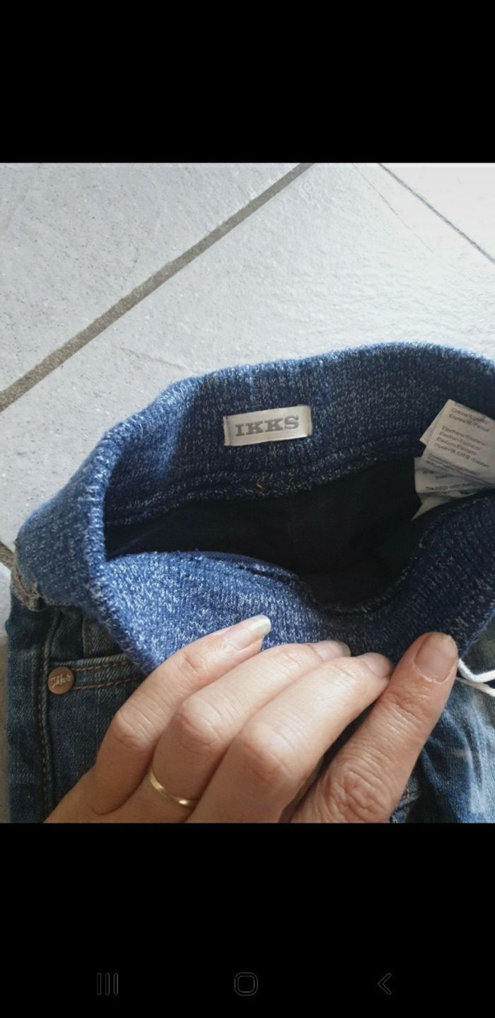 Jeans bébé ikks 6 mois - photo numéro 4