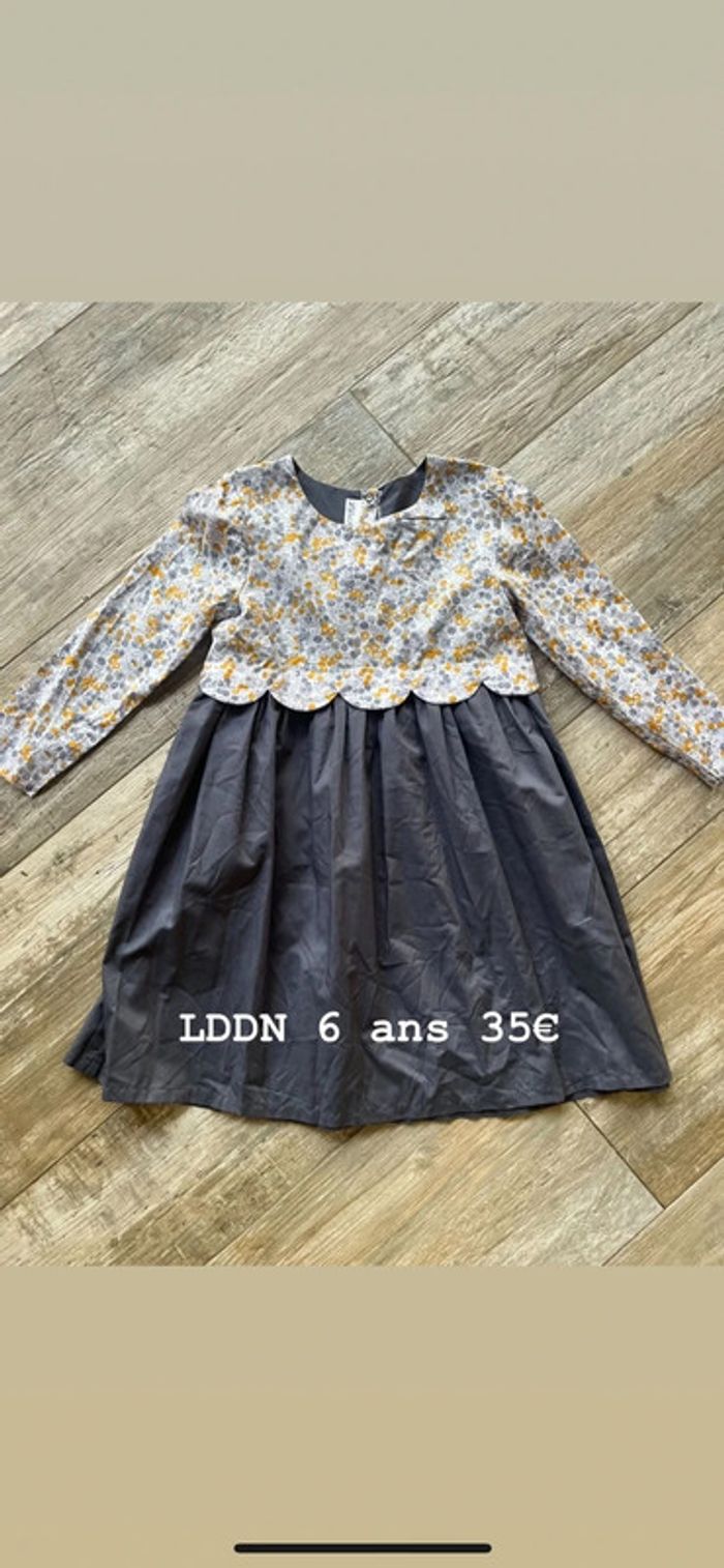 Robe  créatrice 6 ans