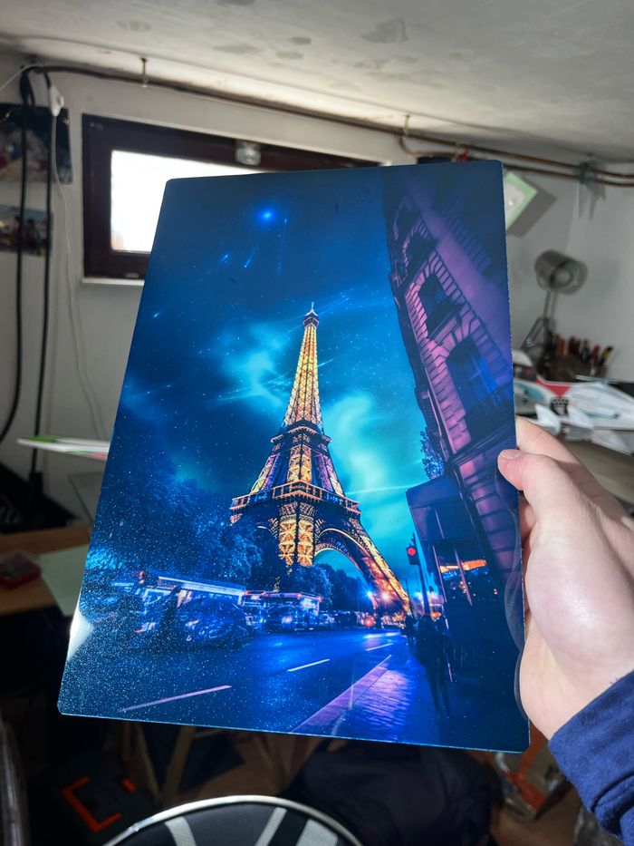 Poster en métal Paris - photo numéro 2