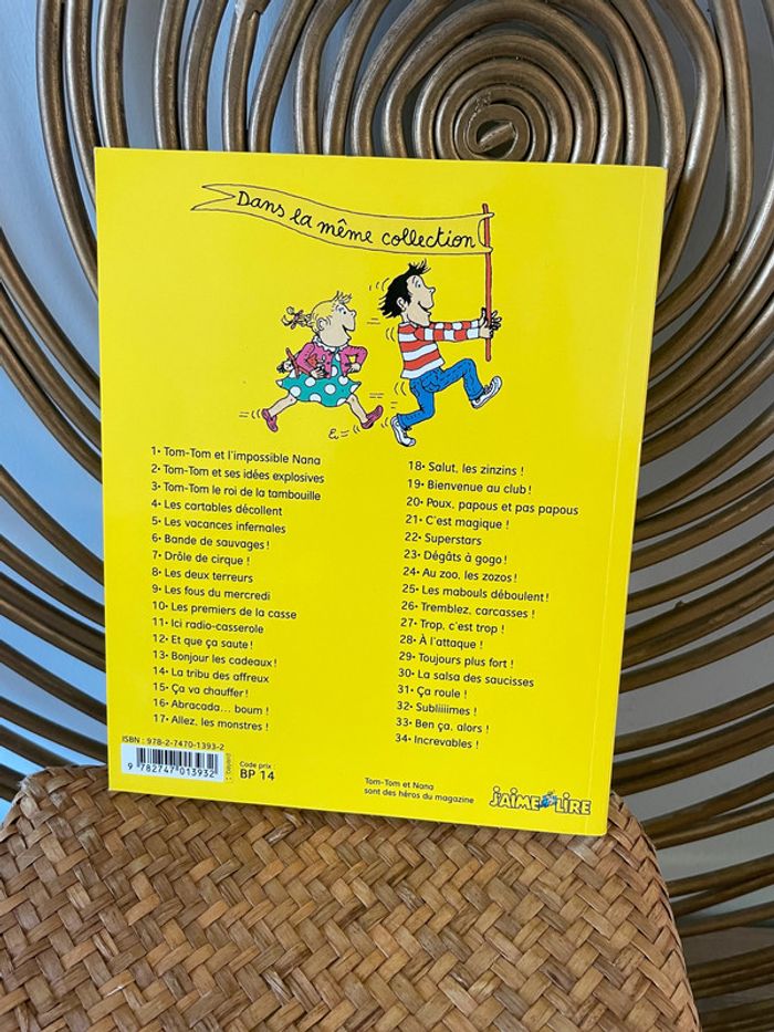 BD Tom Tom et Nana Tome 15 ça va chauffer - photo numéro 2