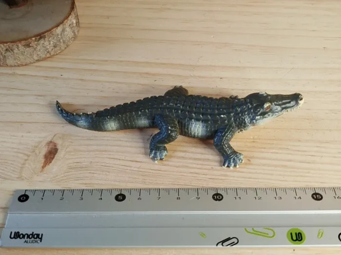 Schleich crocodile Alligator Figurine animal de la savane - photo numéro 5