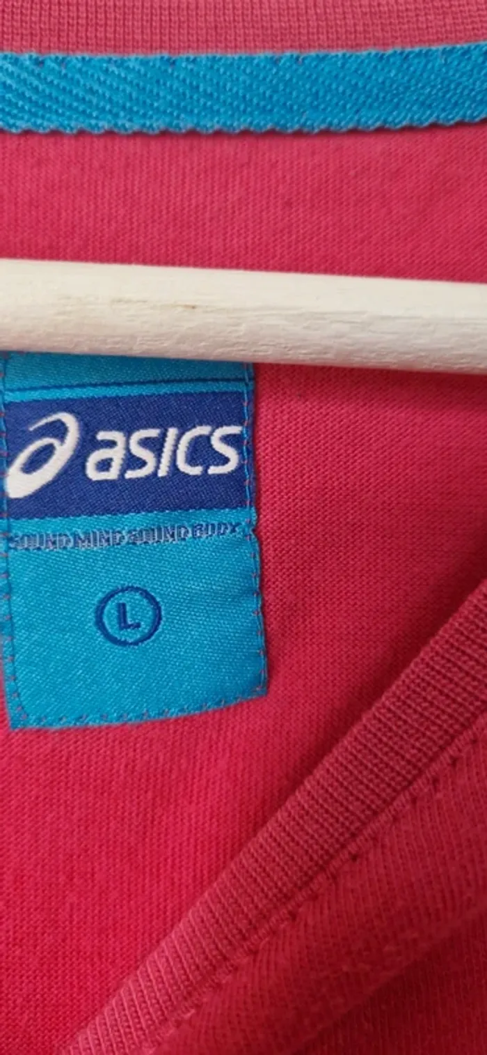 T.shirt Asics fuschia - photo numéro 3