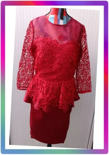 Robe manches mi-longue S